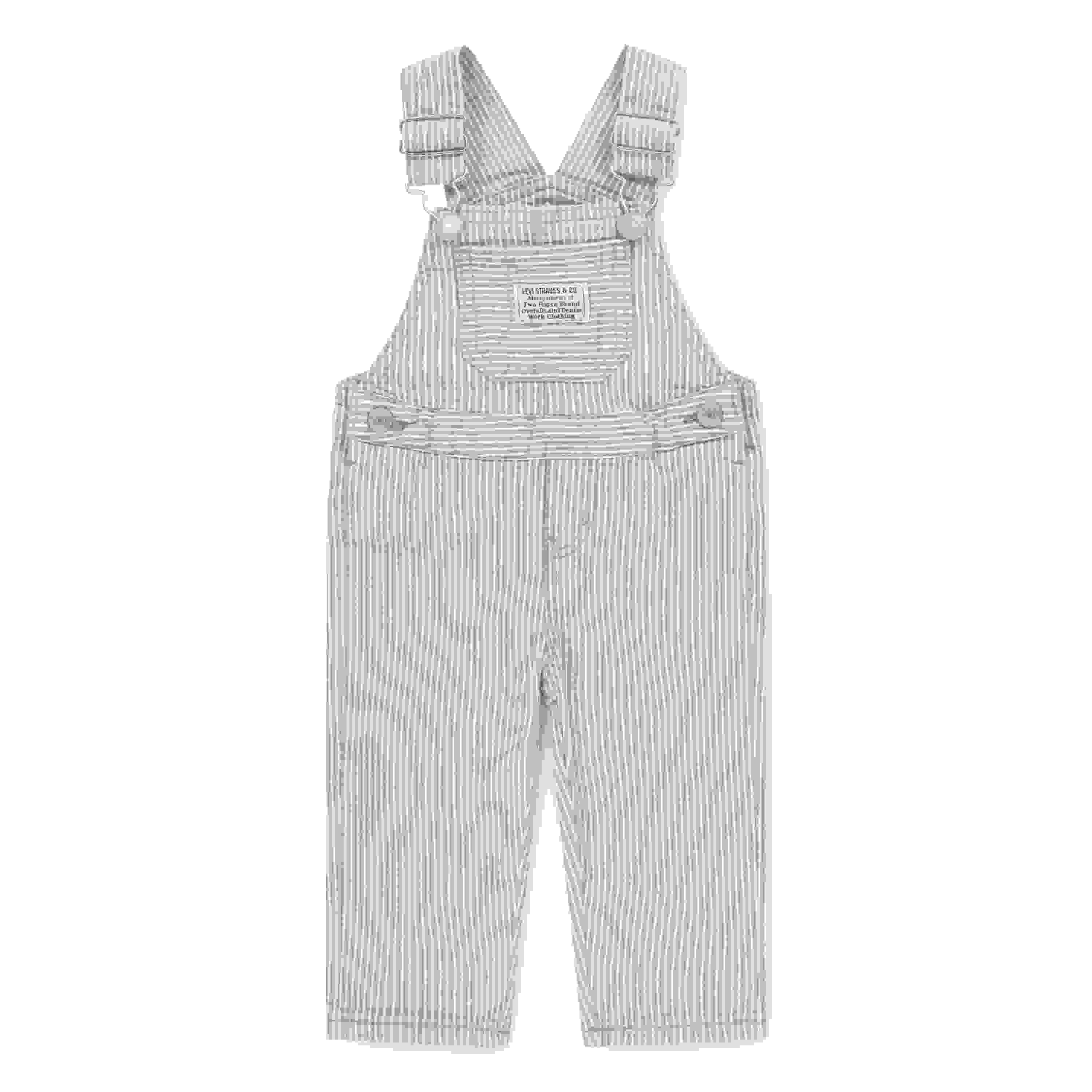 Levi's Railroad Stripe Infant Boys' Tan Overalls